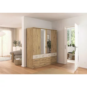 Dulap Bremen - 181X199X58 cm, dimensiuni variate, design modern, spatiu generos si culori personalizabile
