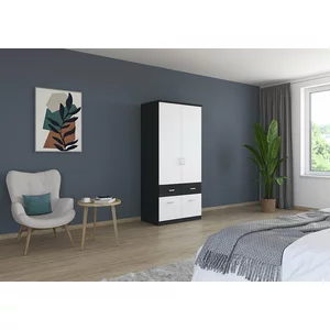 Dulap Bremen - 91X199X58 cm, dimensiuni variate, design modern, spatiu generos si culori personalizabile
