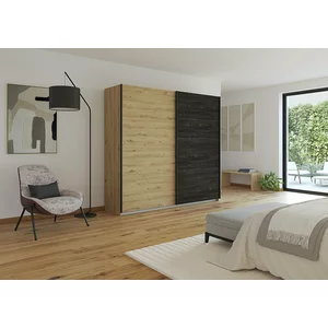 Dulap  cu usi culisante Apollo - 226x210x62 cm, diverse culori