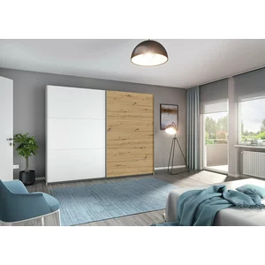 Dulap cu usi culisante Aurelio - 261x210x59 cm, diverse culori