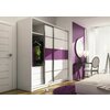 Dulap Dubai Alb + Mov 2,26/0,64/2,20M. picture - 1