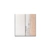Dulap Evora, usi culisante cu feronerie HAFELE, PAL melaminat, 215x203x65 cm, Stejar Wotan picture - 1