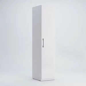 Dulap Family, 1 ușă, PAL, 44.8x54.6x210.6 cm, alb