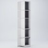 Dulap Family Usa Stanga Alb 53x36.6x210.6 cm picture - 2