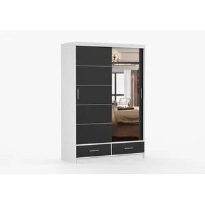 Dulap Florence 2D mat - 150x218x61 cm, culori personalizabile, material PAL