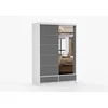 Dulap Florence 2D mat - 150x218x61 cm, culori personalizabile, material PAL picture - 2
