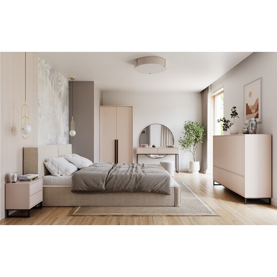 Dulap Genua 105x64.5x215 cm Bej picture - 7