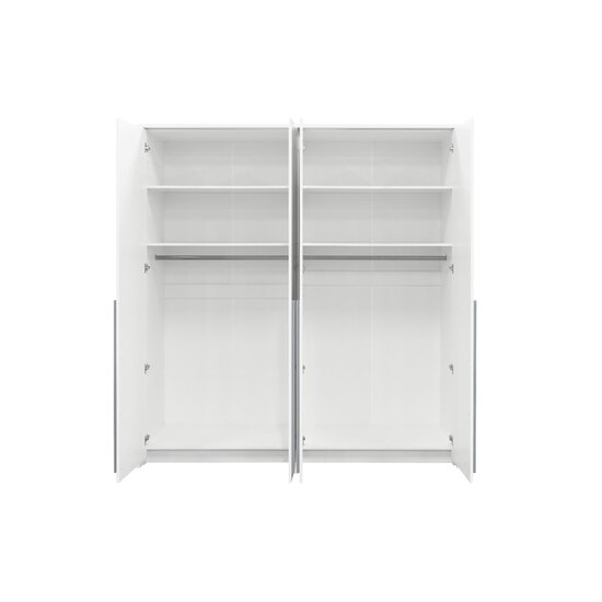Dulap Genua  210/217/65 cm Alb picture - 2