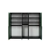 Dulap Genua, design modern și funcțional, PAL melaminat premium, uși glisante cu feronerie Hafele, 255x217x65 cm, verde picture - 2