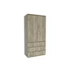 Dulap Idea Artisan, 2 uși, polite multiple, balamale soft-close, PAL melaminat + MDF, 100x210x57 cm, personalizabil picture - 3
