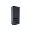 Dulap Idea Artisan, cu polite multiple, structură PAL melaminat + MDF, design modern, 80x210x57 cm, personalizabil picture - 4