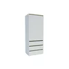 Dulap Idea Artisan, cu polite multiple, structură PAL melaminat + MDF, design modern, 80x210x57 cm, personalizabil picture - 6