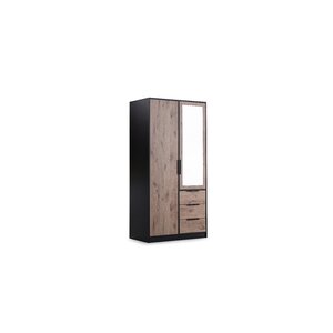 Dulap Lati D2 1.00/0,58/2,00M Negru