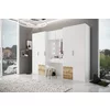 Dulap Latina cu compartimentare spațioasă, PAL melaminat și design elegant, 300x61x217 cm, alb picture - 1