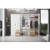 Dulap Latina cu compartimentare spațioasă, PAL melaminat și design elegant, 300x61x217 cm, alb picture - 2