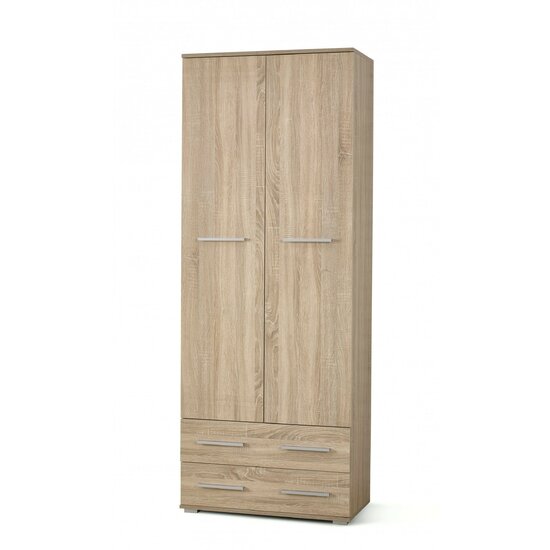 Dulap Lima reg 2 77x40x200 cm Sonoma picture - 1