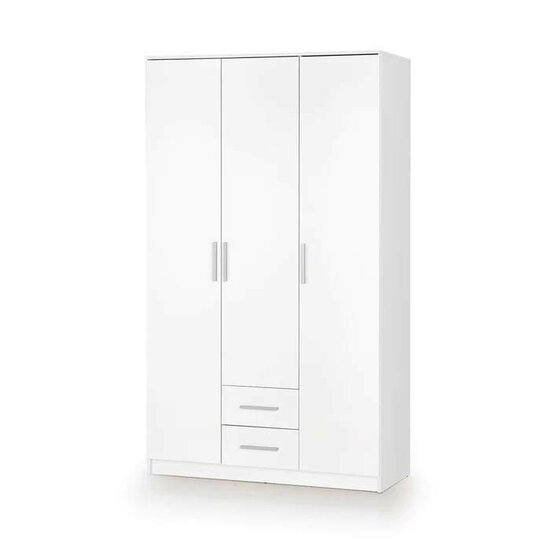 Dulap Lima S3 120x52x205 cm Alb picture - 1