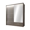 Dulap Marsylia 203x61x222 cm GRAFIT Mat picture - 1