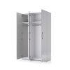 Dulap Megy 3 Usi Gri Lucios 210x134.4x55 cm picture - 2