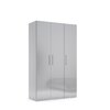 Dulap Megy 3 Usi Gri Lucios 210x134.4x55 cm picture - 1