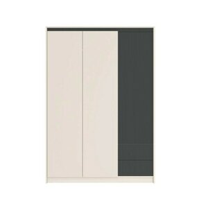 Dulap Monaco SZF3D2S 150x61x220 cm  Casmir/ Gri
