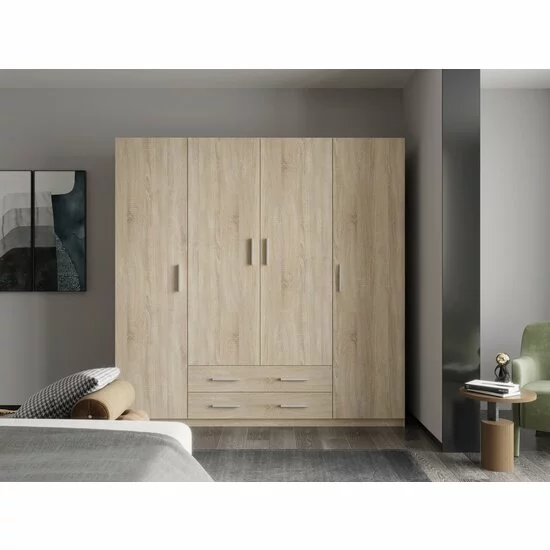 Dulap MUPO SZF4D3S, 4 Uși și 2 Sertare picture - 10