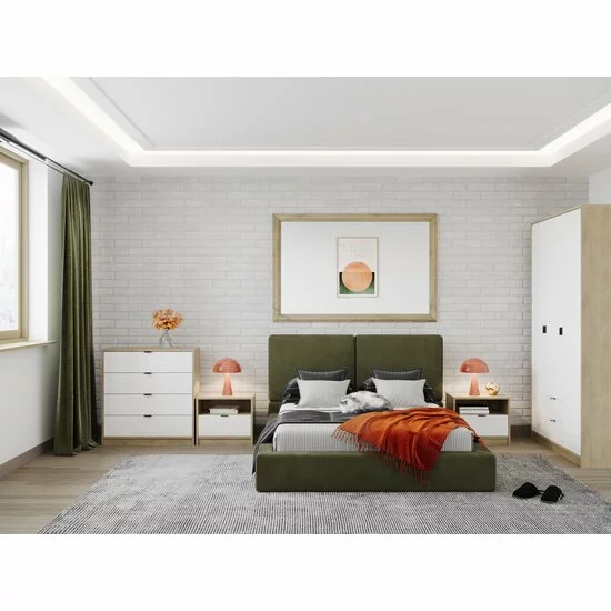 Dulap NEPON SZF3D2SN, 3 Uși și 2 Sertare, Organizare Completă picture - 5