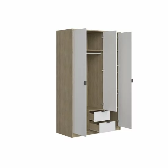 Dulap NEPON SZF3D2SN, 3 Uși și 2 Sertare, Organizare Completă picture - 3