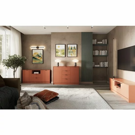 Dulap NEPON SZF3D2SN, 3 Uși și 2 Sertare, Organizare Completă picture - 19
