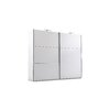 Dulap Nimes 250x65x215 cm Alb picture - 1
