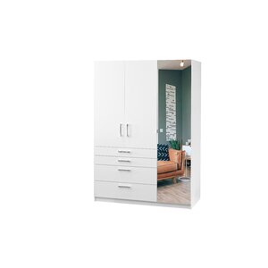 Dulap Pekos 150x60x210 cm Lux Alb