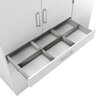 Dulap Pekos 150x60x210 cm Lux Alb picture - 3
