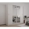 Dulap Porto 2, structura solidă, compartimentare practică, uși culisante, finisaj elegant, 203x61x215 cm, casmir picture - 2