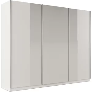 Dulap Praga cu compartimentare eficientă și PAL melaminat, 250x565x210 cm, alb