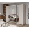 Dulap Praga, design modern, uși glisante, compartimentare generoasă, finisaj elegant, 250x65x210 cm, casmir picture - 1