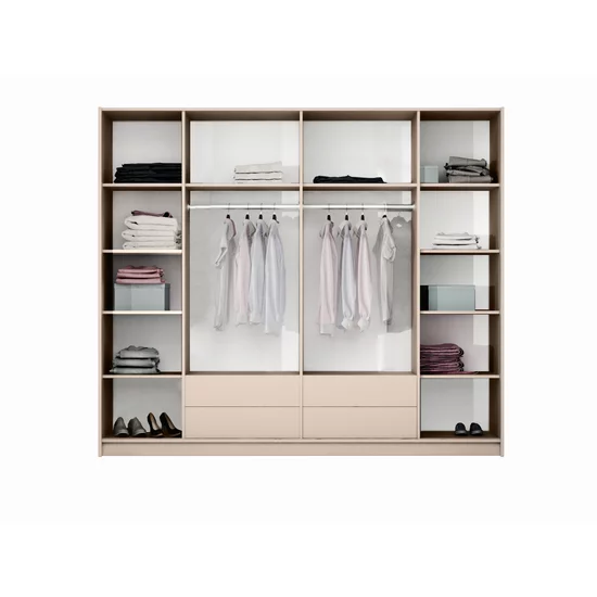 Dulap Savana, design elegant și spațios, PAL melaminat, 255x65x219 cm, Casmir picture - 2