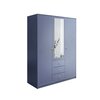 Dulap Siena II D3 149x57,5x200 cm Roz picture - 3