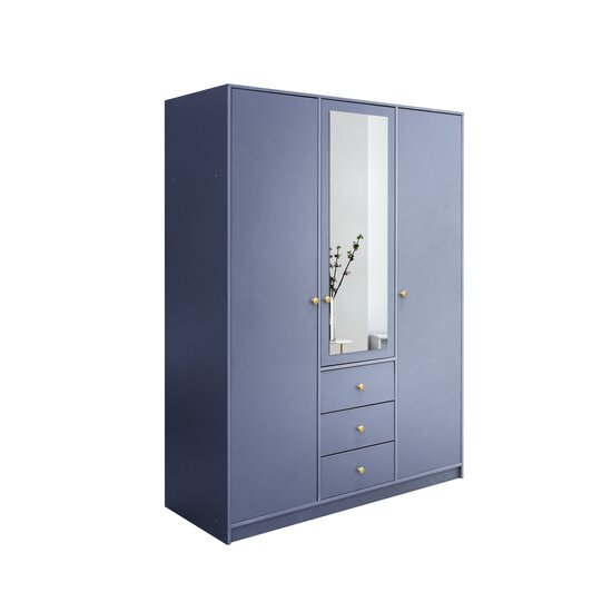 Dulap Siena II D3 149x57,5x200 cm Roz picture - 3