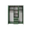 Dulap Siena II D3 149x57,5x200 cm Roz picture - 4