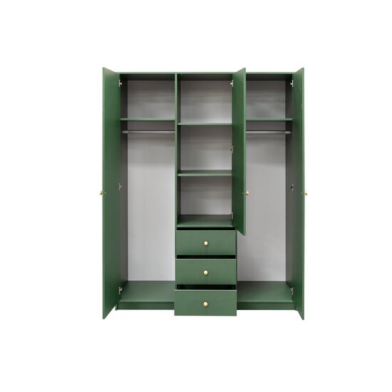 Dulap Siena II D3 149x57,5x200 cm Roz picture - 4