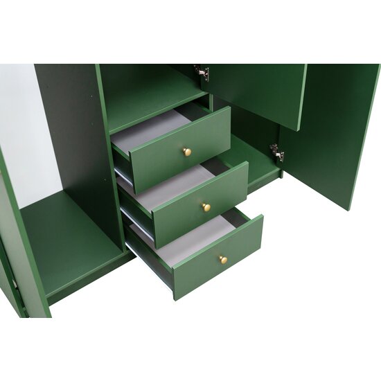 Dulap Siena II D3 149x57,5x200 cm Roz picture - 5