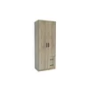 Dulap Simple Sonoma 2D cu sertare, structură PAL melaminat, design modern, 205x80x52 cm, Sonoma picture - 5