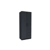 Dulap Simple Sonoma 2D cu sertare, structură PAL melaminat, design modern, 205x80x52 cm, Sonoma picture - 4