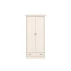 Dulap Sonata 2D/1S, design clasic, 2 uși + 1 sertar, structură PAL laminat + MDF, finisaj premium, 110x65x225 cm picture - 2