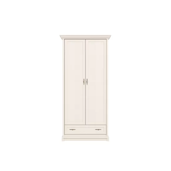 Dulap Sonata 2D/1S, design clasic, 2 uși + 1 sertar, structură PAL laminat + MDF, finisaj premium, 110x65x225 cm picture - 2
