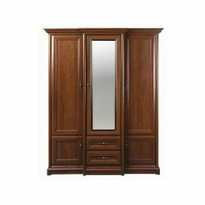 Dulap Sonata 3D/2S, stil clasic, 3 uși + 2 sertare, structură PAL laminat + MDF, spațiu depozitare generos, 178x66x225 cm
