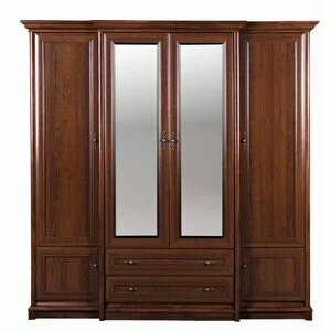 Dulap Sonata 4D2S, design clasic, spațiu depozitare generos, cadru MDF, PAL laminat, 227x225x66 cm