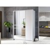 Dulap Split 157x65x217 cm Alb picture - 3