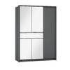 Dulap Split Grafit 157x65x217 cm Grafit picture - 1