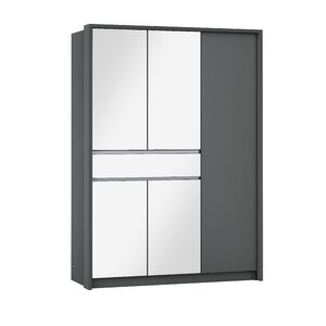 Dulap Split Grafit 157x65x217 cm Grafit